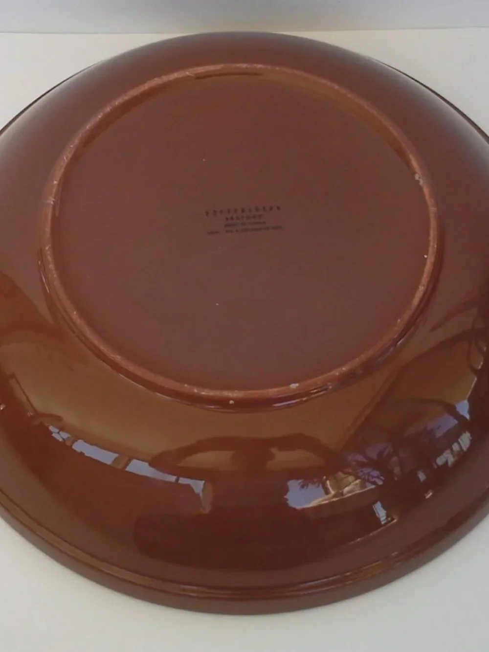 POTTERY BARN Seafood Pattern Pasta Serving Bowl